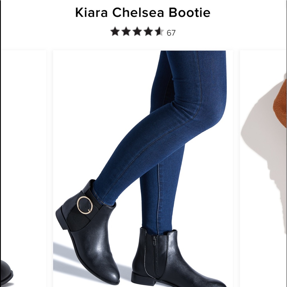 ShoeDazzle Kiara Chelsea Bootie